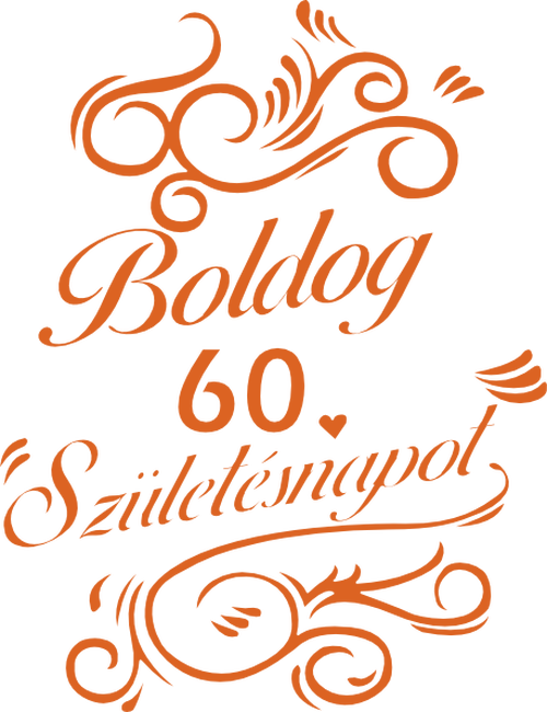 Boldog születésnapot - 60