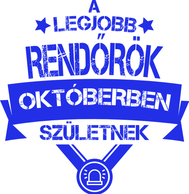 A legjobb rendőrök októberben születnek