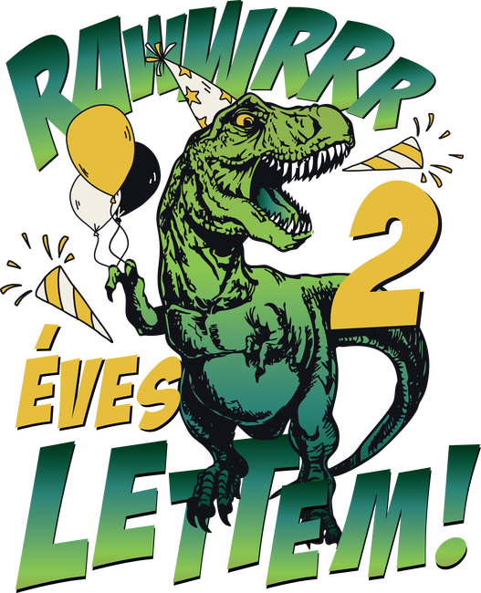 Szülinapos dínó magyar rawww i'm 2
