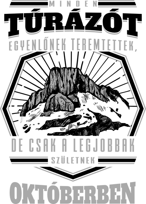 Minden túrázót egyenlőnek teremtettek október