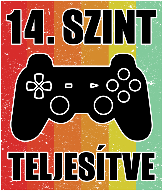 14 szint teljesítve retro gamer