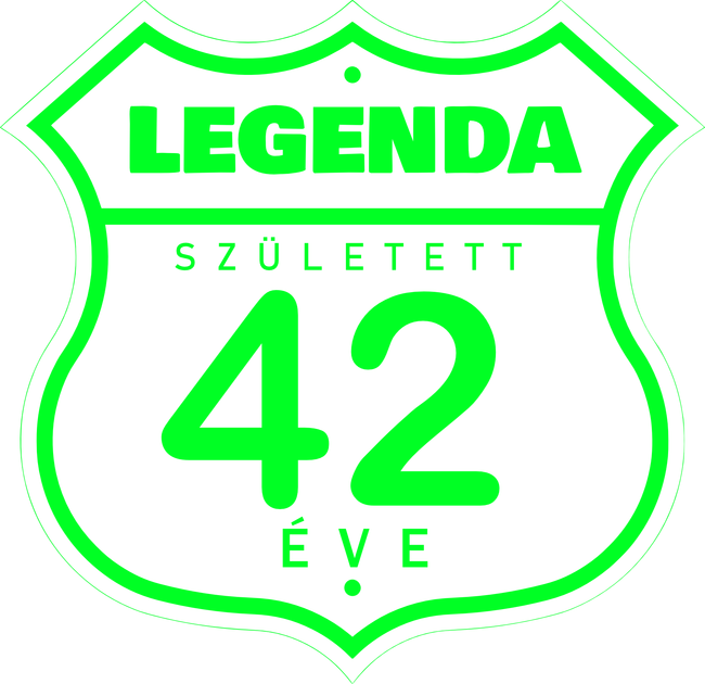 legenda született 42 éve színezhető