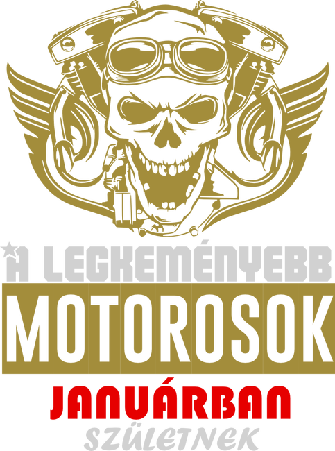 Legkeményebb motorosok januárban születnek színezhető