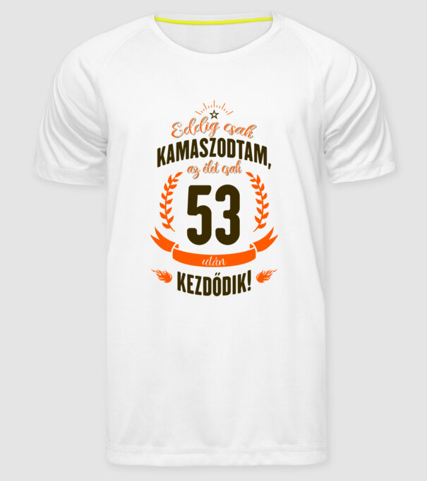  minta fehér pólón