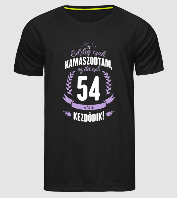  minta fekete pólón