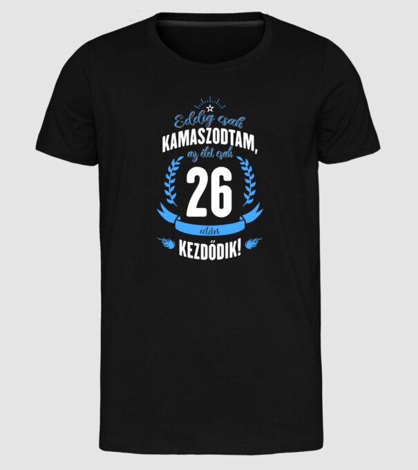  minta fekete pólón