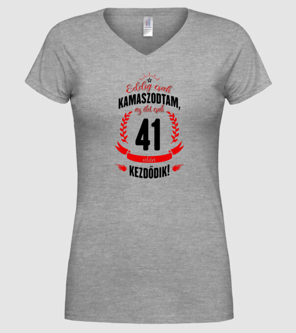  minta szürke pólón
