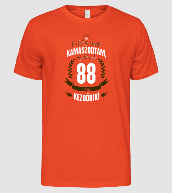  minta narancssárga pólón