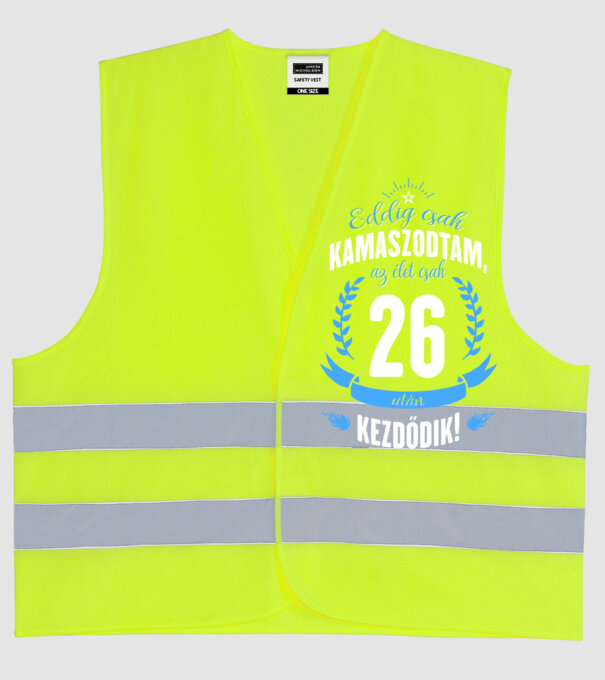  minta neonsárga pólón