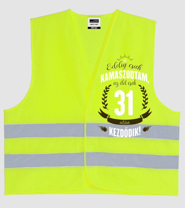  minta neonsárga pólón