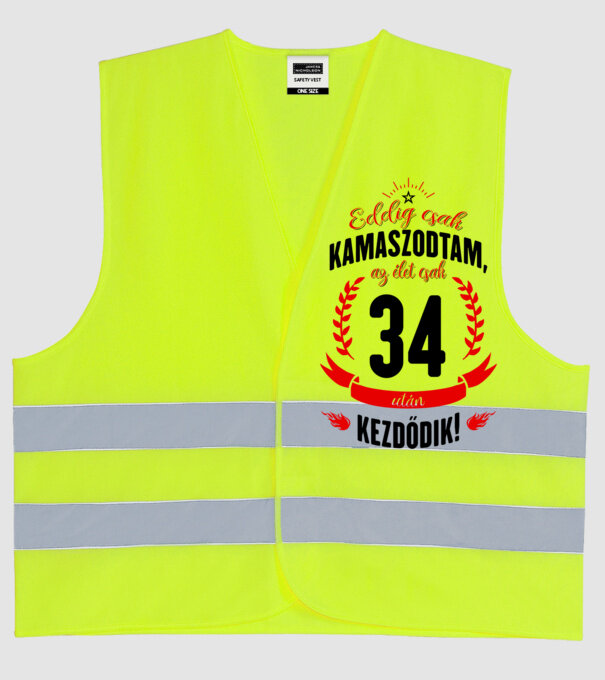  minta neonsárga pólón