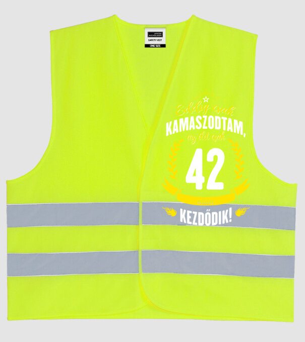  minta neonsárga pólón