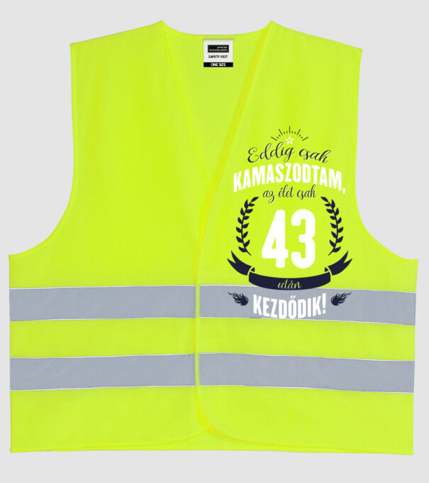  minta neonsárga pólón