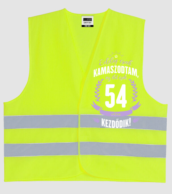  minta neonsárga pólón