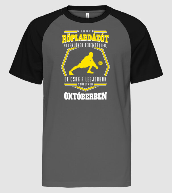  minta szürke/fekete pólón