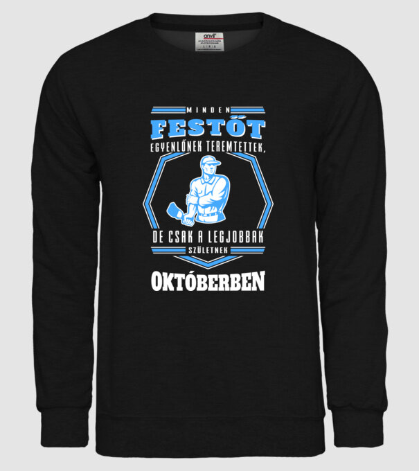  minta fekete pólón
