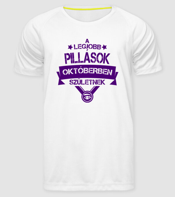  minta fehér pólón