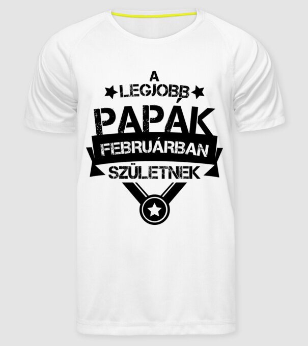  minta fehér pólón