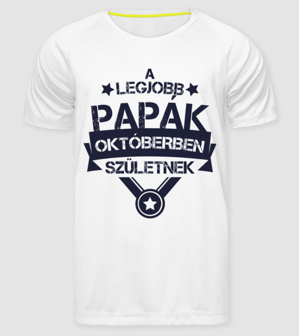  minta fehér pólón