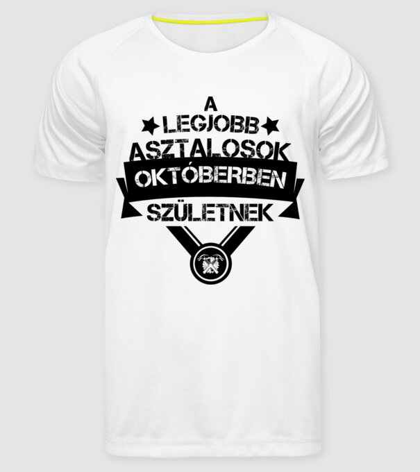  minta fehér pólón