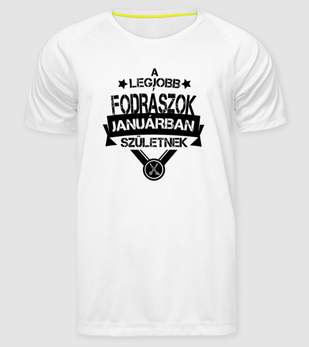  minta fehér pólón
