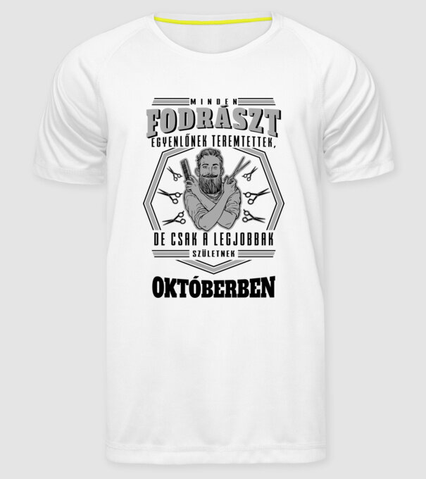  minta fehér pólón
