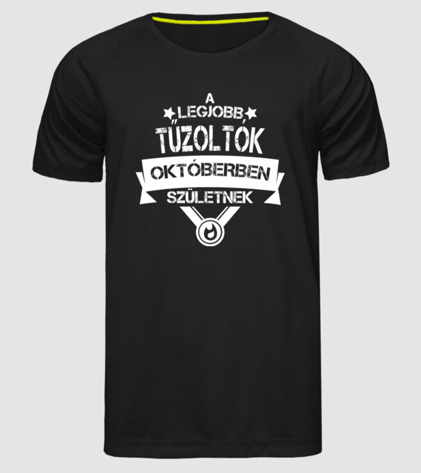  minta fekete pólón