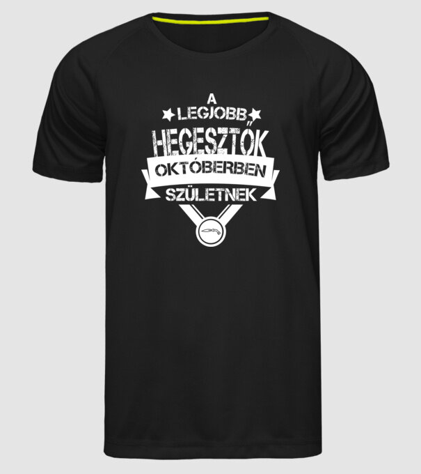  minta fekete pólón