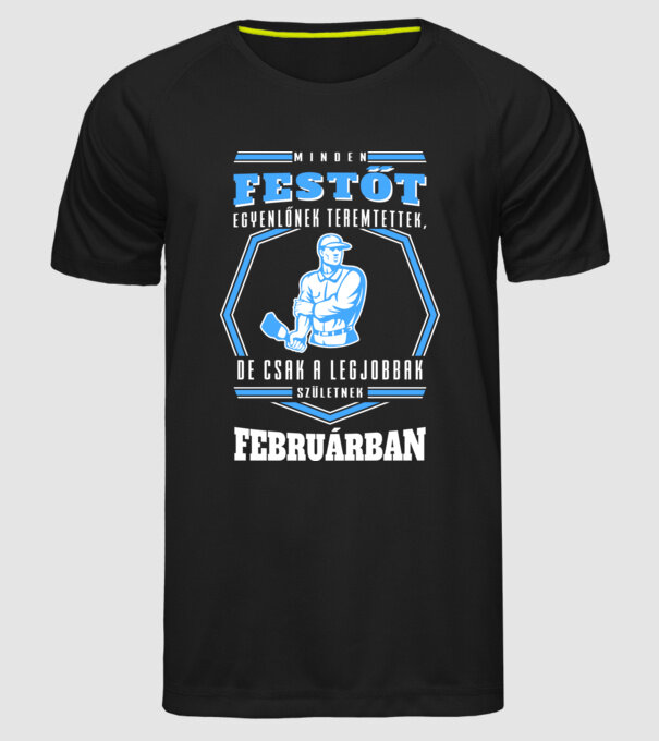 minta fekete pólón
