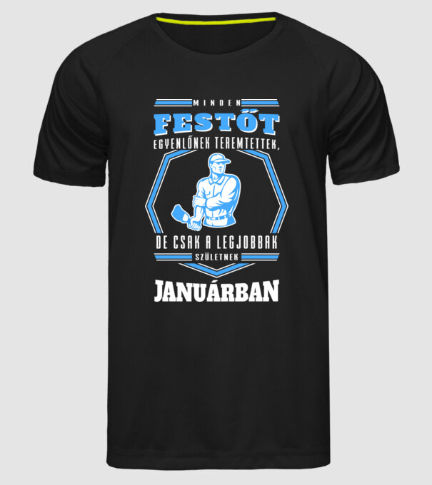  minta fekete pólón