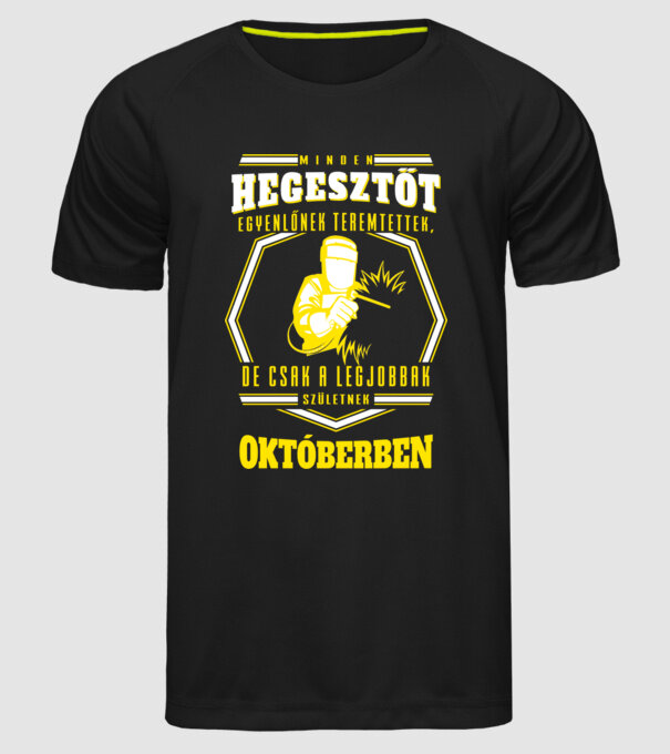  minta fekete pólón