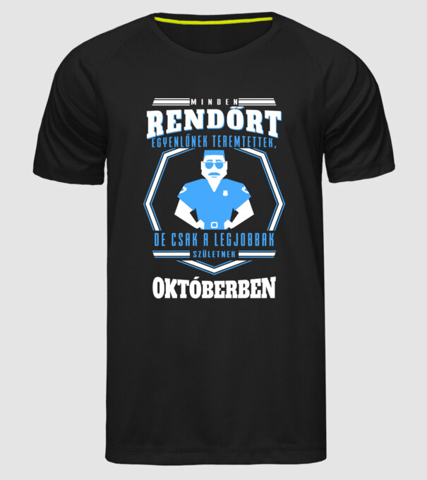  minta fekete pólón