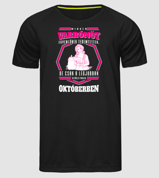  minta fekete pólón
