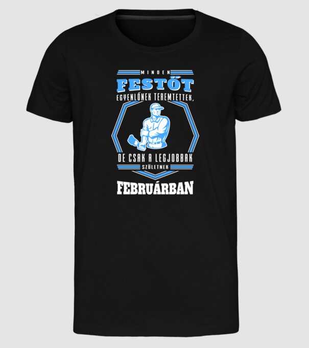  minta fekete pólón