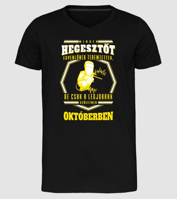  minta fekete pólón