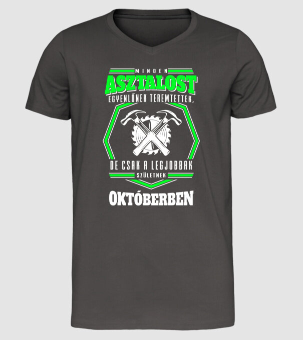 minta sötétszürke pólón