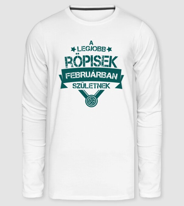  minta fehér pólón