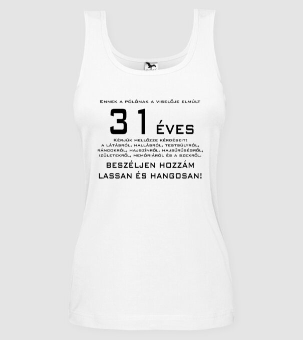  minta fehér pólón