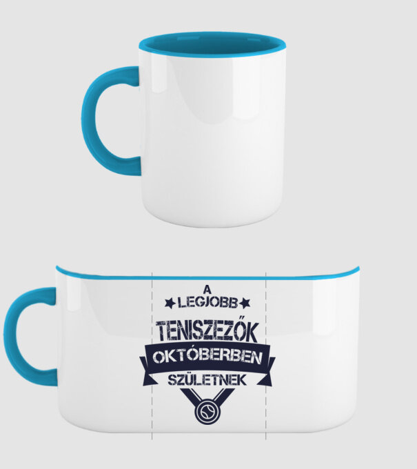  minta világoskék pólón