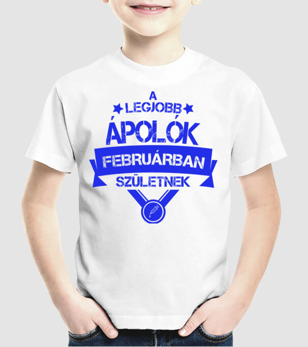  minta fehér pólón