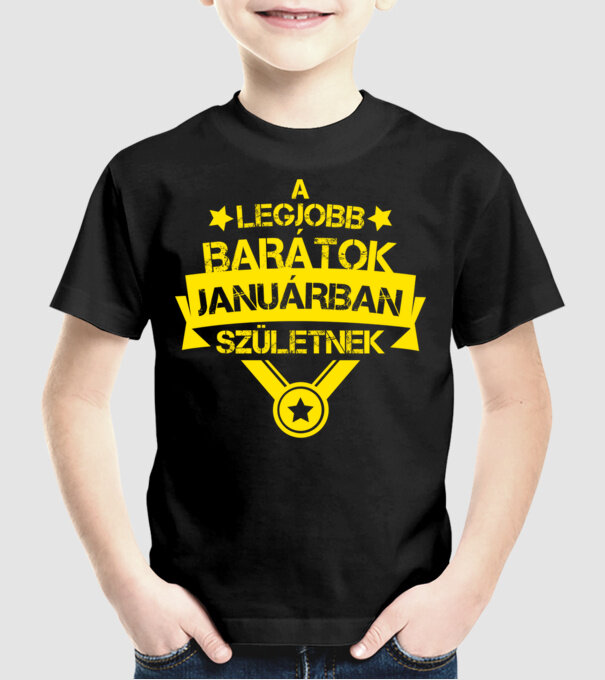  minta fekete pólón
