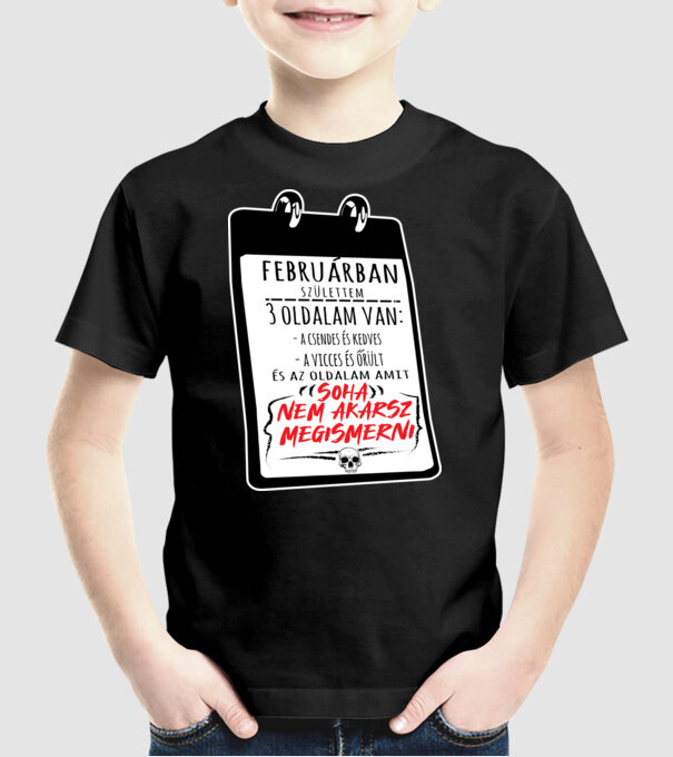  minta fekete pólón