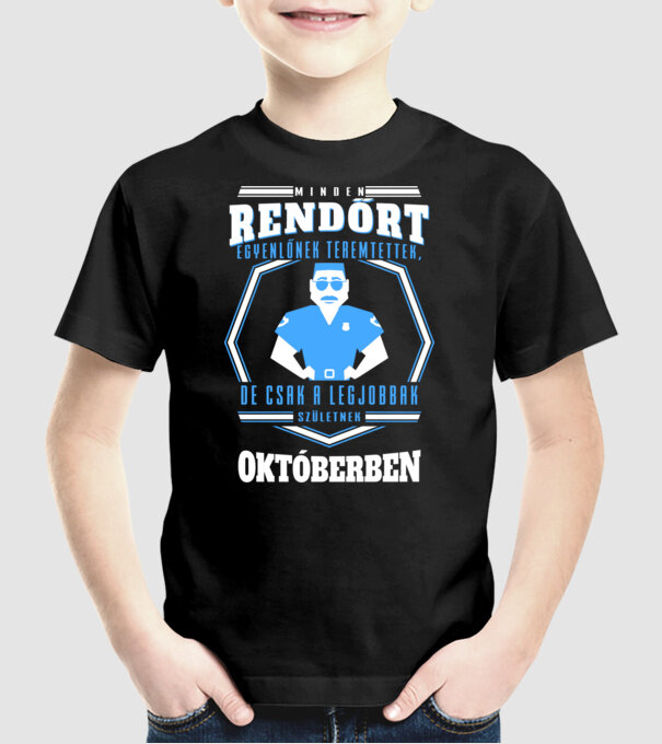  minta fekete pólón