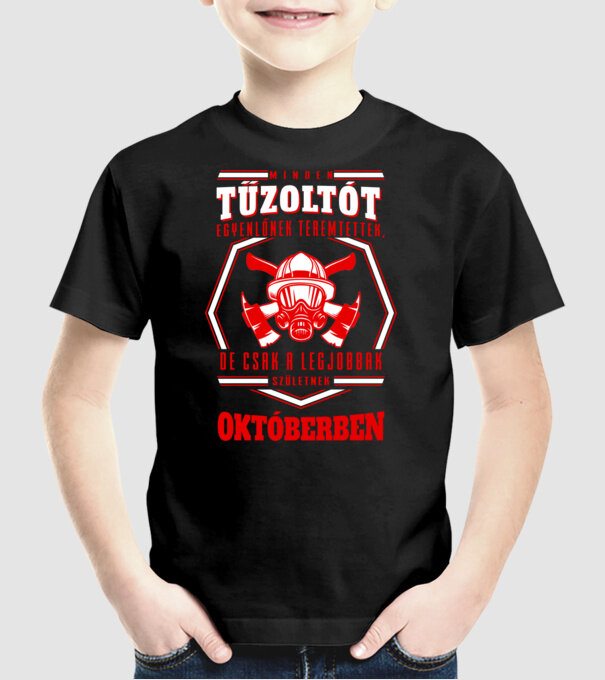  minta fekete pólón