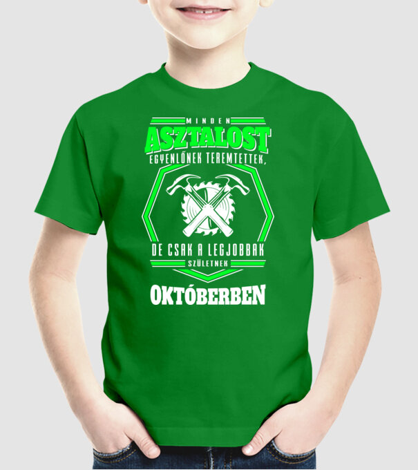  minta zöld pólón