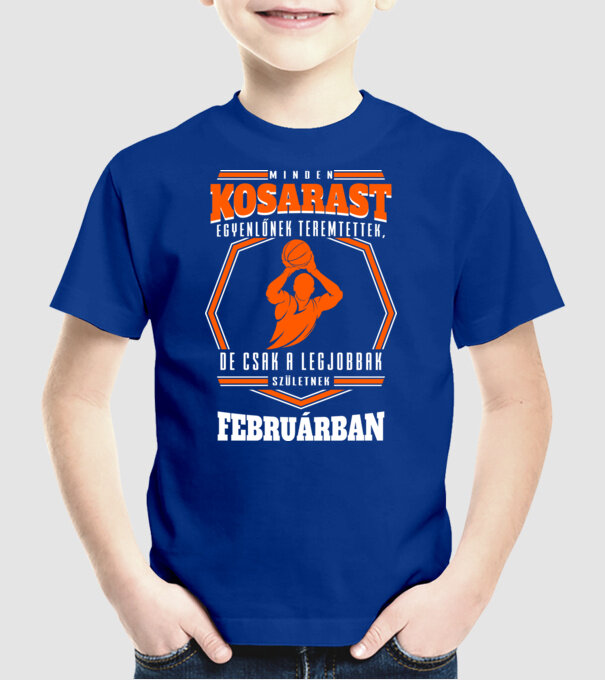  minta királykék pólón