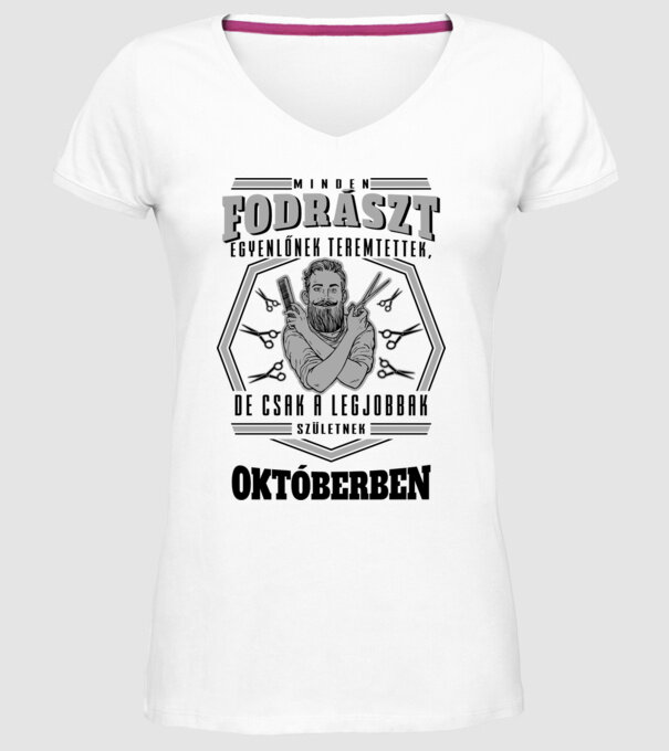  minta fehér pólón