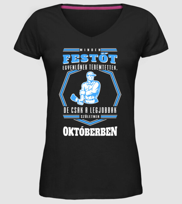  minta fekete pólón