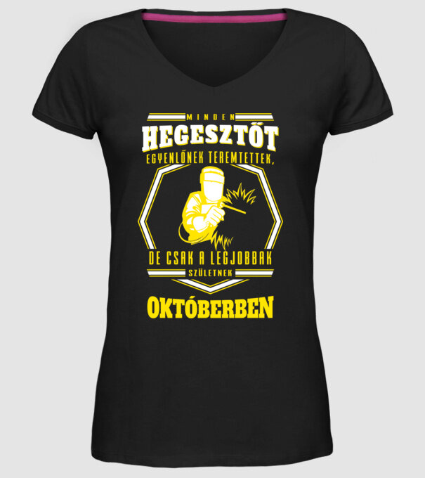  minta fekete pólón