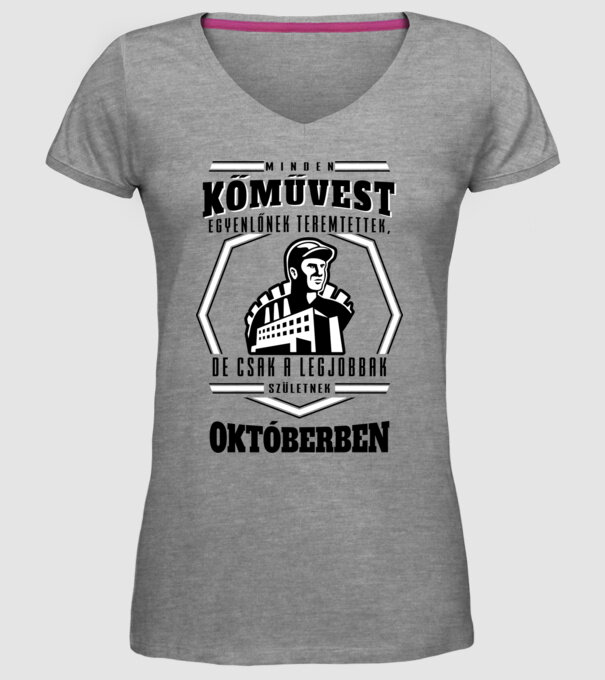  minta szürke pólón